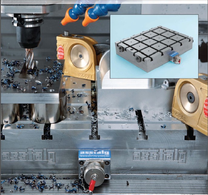 CNC加工中心電永磁吸盤,千豪磁電