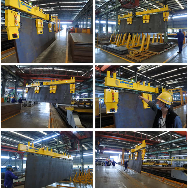 側吊鋼板，鋼板起吊，磁力吊具