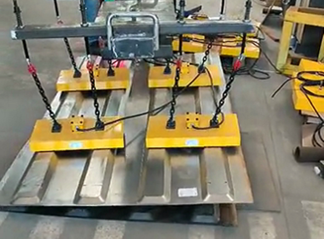 瓦楞板電永磁吊具，千豪磁電