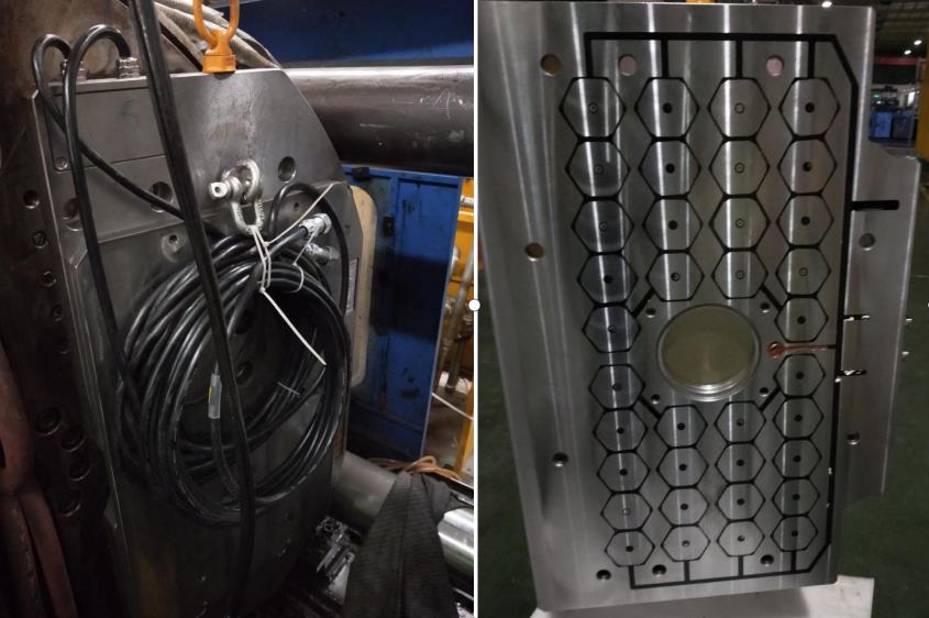 千豪注塑機快速換模系統磁力模板